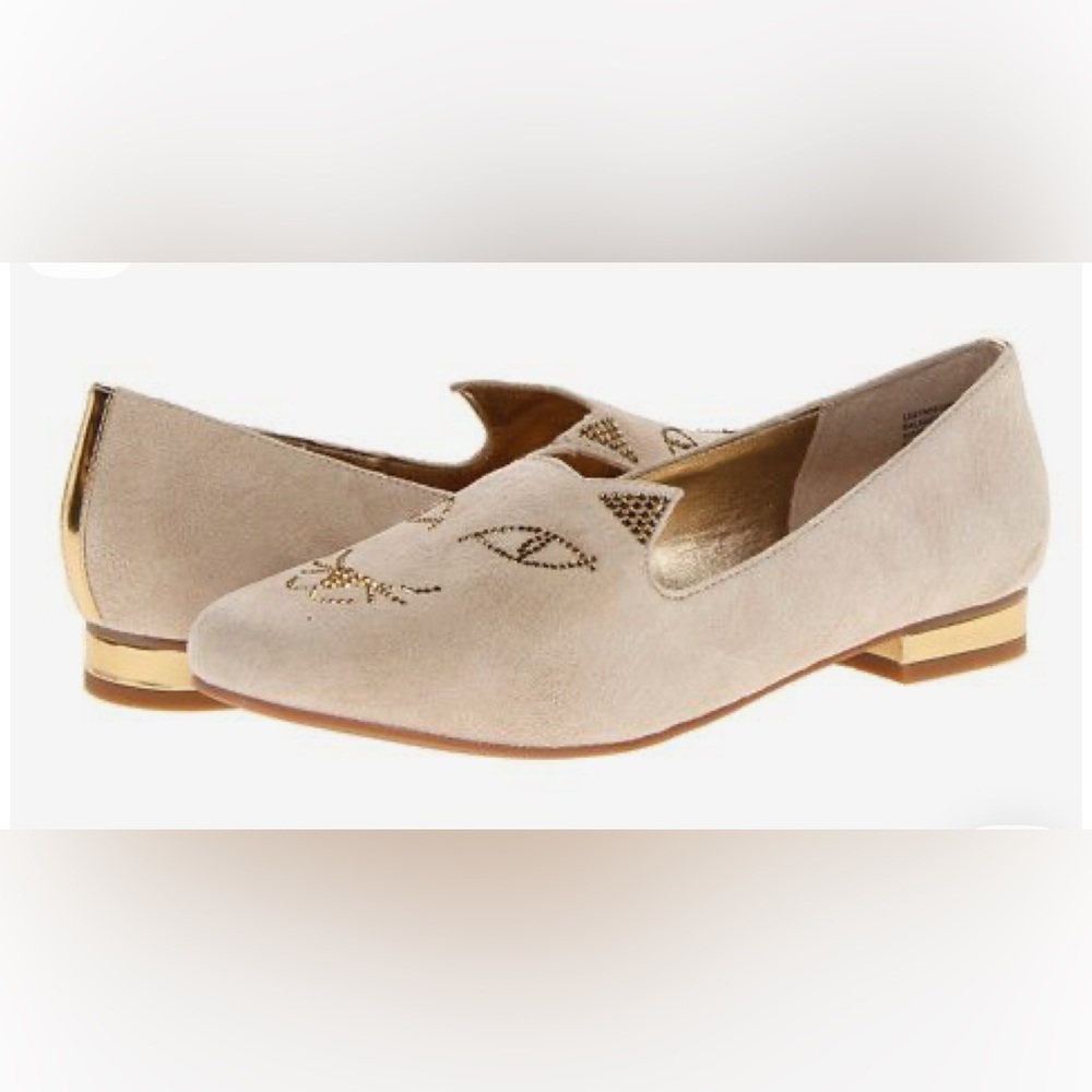 Seychelles Beige Cat Designer Flats